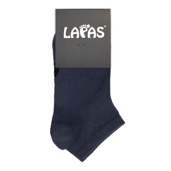 Короткі шкарпетки Lapas Темно-Сірі MINI 4820234217854 фото
