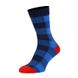 Шкарпетки The Pair of Socks Blue Plaid 4820234200726 фото 6