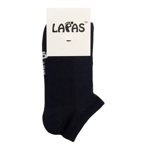 Короткі шкарпетки Lapas Чорні в сітку MINI 4820234205400 фото