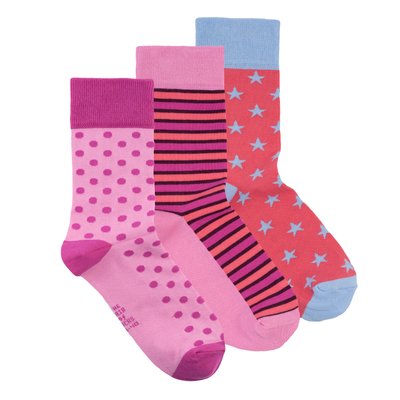 Набір шкарпеток The Pair of Socks Pink Box 3 пари 4820234211067 фото