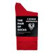 Шкарпетки з вовни мериноса теплі, тонкі RED 4820234221370 фото 2