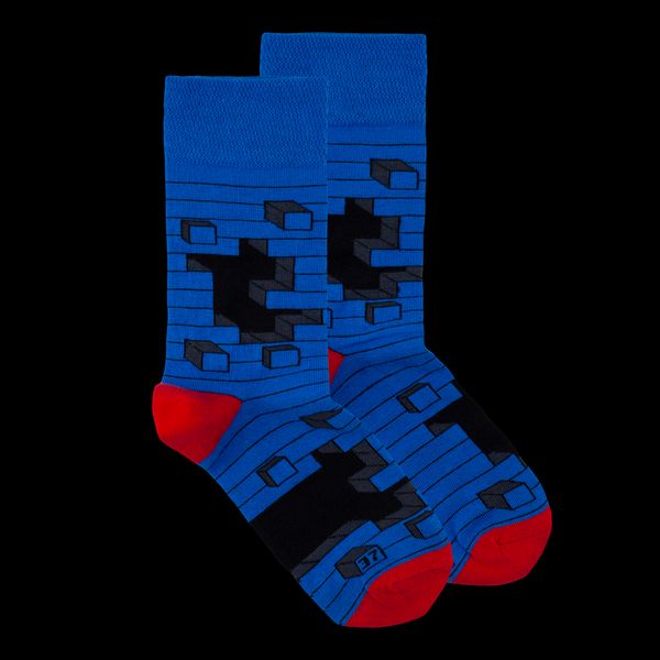 Шкарпетки The Pair of Socks 3D Hole Blue 4820234220380 фото
