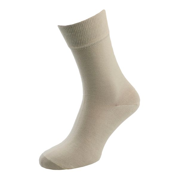 Шкарпетки з вовни мериноса теплі, тонкі BEIGE 4820234220922 фото