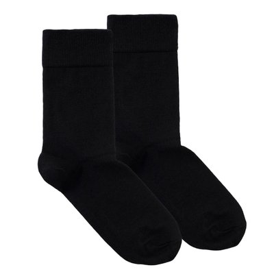 Шкарпетки з вовни мериноса теплі, тонкі BLACK 4820234220861 фото