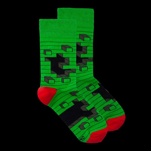 Шкарпетки The Pair of Socks 3D Hole Green 4820234220304 фото