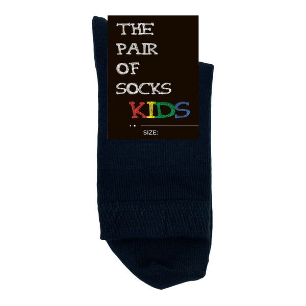 Дитячі шкарпетки The Pair of Socks Чорні Kids 4820234221028 фото