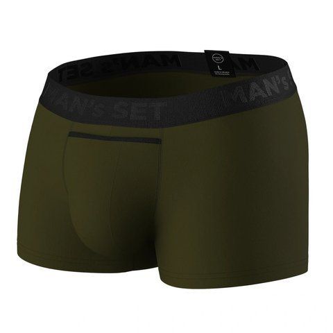 Чоловічі анатомічні боксери Anatomic Classic 1.2 Black Series, хакі 4820234232642 фото