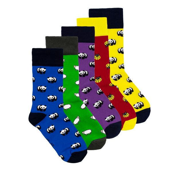 Набір шкарпеток The Pair of Socks ZOO Box 5 пар 4820234207954 фото