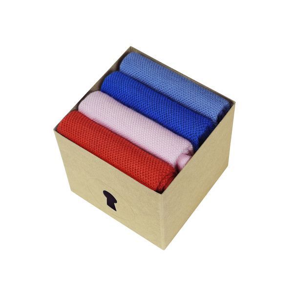 Набір бамбукових шкарпеток середньої висоти Lapas Color Mix 4 пари 4820234051045 фото