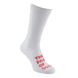 Шкарпетки The Pair of Socks WHITE N CORAL BIG LOGO 4820234215225 фото 3