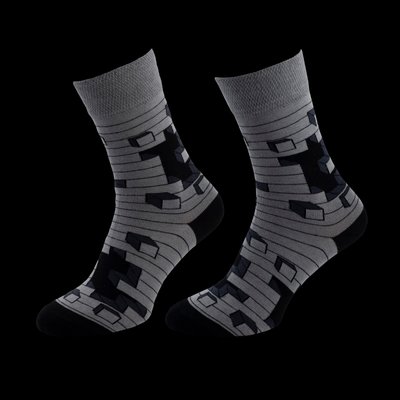 Шкарпетки The Pair of Socks 3D Hole Grey 4820234220427 фото