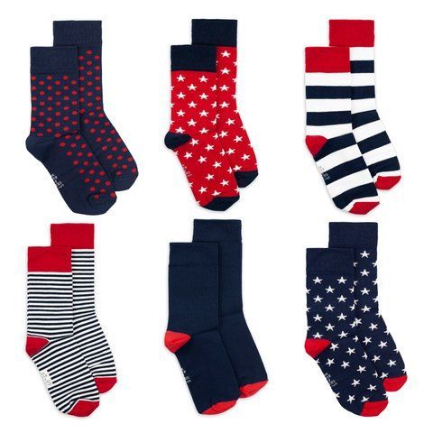 Набір шкарпеток The Pair of Socks RWB Box 12 пар 4820234215683 фото