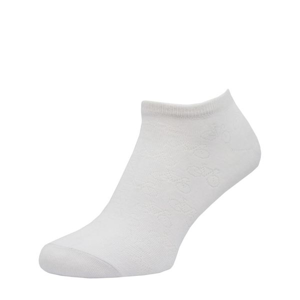 Короткі шкарпетки Lapas Білі з вело MINI 4820234205264 фото