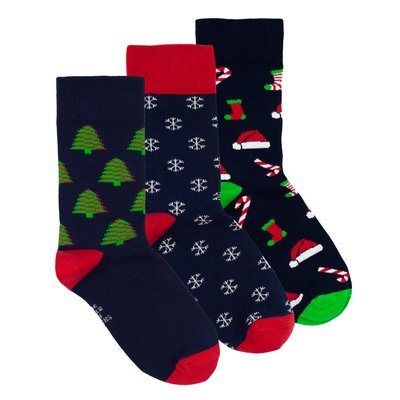 Набір шкарпеток The Pair of Socks NEW YEAR Box V3 3 пари 4820234214501 фото