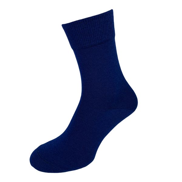 Шкарпетки з вовни мериноса теплі, тонкі DARK-BLUE 4820234220946 фото
