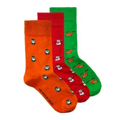 Набір шкарпеток The Pair of Socks NEW YEAR BOX 2023 3 пари 4820234235261 фото