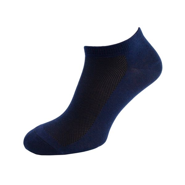 Короткі шкарпетки Lapas Темно-Сині в сітку MINI 4820234203840 фото
