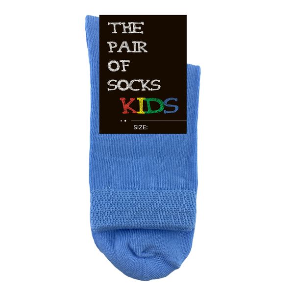 Дитячі шкарпетки The Pair of Socks Блакитні Kids 4820234221165 фото