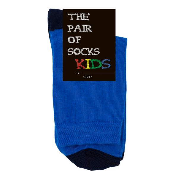 Дитячі шкарпетки The Pair of Socks Blue Kids 4820234220601 фото