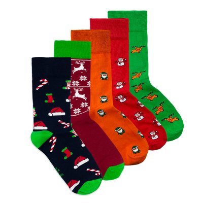 Набір шкарпеток The Pair of Socks NEW YEAR BOX 2023 5 пар 4820234235223 фото