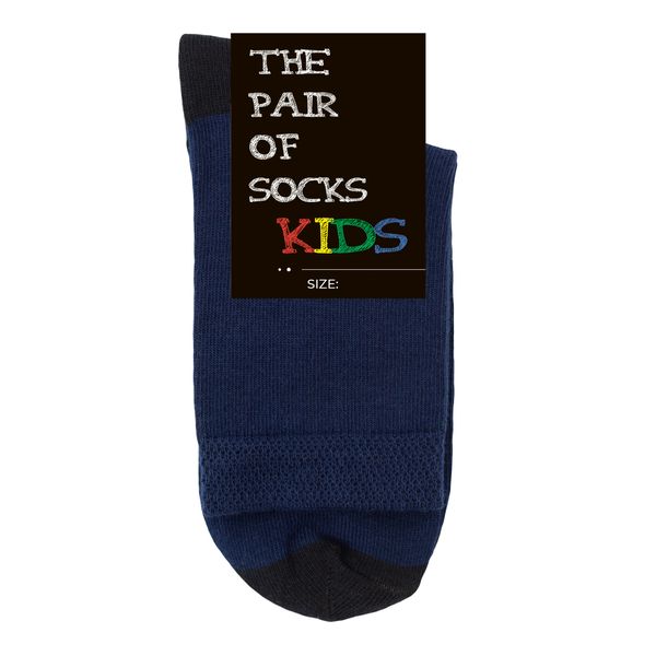 Дитячі шкарпетки The Pair of Socks Dark-Blue Kids 4820234220687 фото