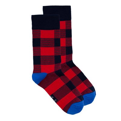 Шкарпетки The Pair of Socks Red Plaid 4820234200887 фото