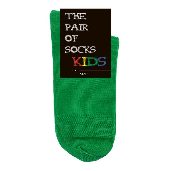 Дитячі шкарпетки The Pair of Socks Зелені Kids 4820234221325 фото