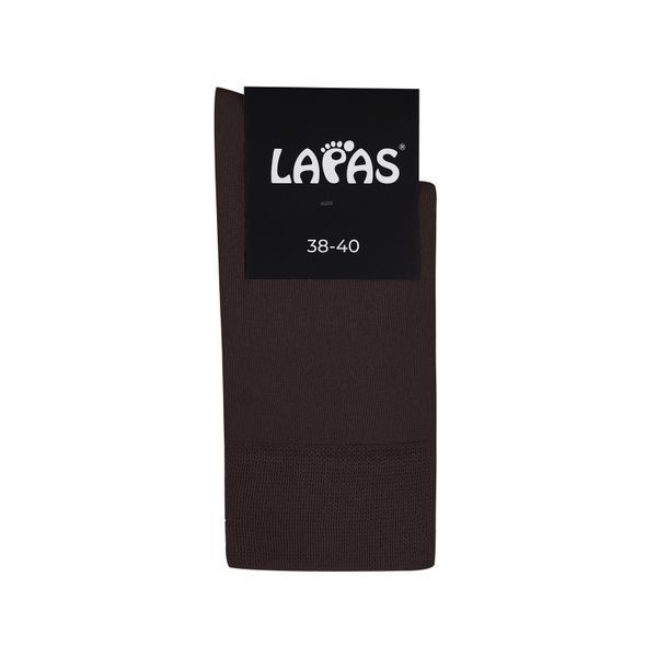 Шкарпетки бамбукові Lapas Темно-Коричневі 4820234050963 фото