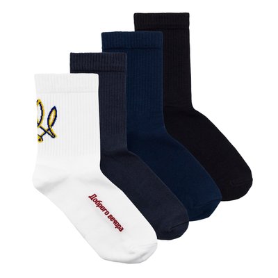 Набір шкарпеток The Pair of Socks UA Box 4 пари 4820234219346 фото