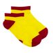 Короткі шкарпетки Lapas Жовто-Червоні в сітку MINI 4820234204502 фото 1