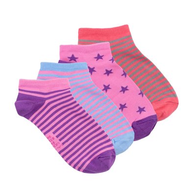 Набір коротких шкарпеток The Pair of Socks Pink Box MINI 4 пари 4820234203611 фото
